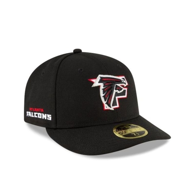 Atlanta Falcons Gorra | New Era NFL Logo Mix Low Profile 59fifty Fitted Cap Mexico - Negros
